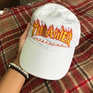 White Thrasher Baseball Cap